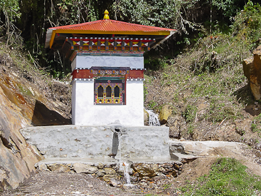 Water Powered Prayer Wheel