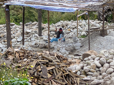 Forming Riverbed Stones