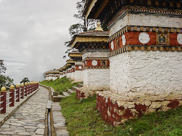 Walking Around the Chorten