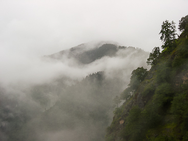 Cloud-Covered Mountaintops Cloud-Covered Mountaintops