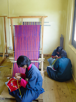 Handicraft School: Weaving and Embroidery