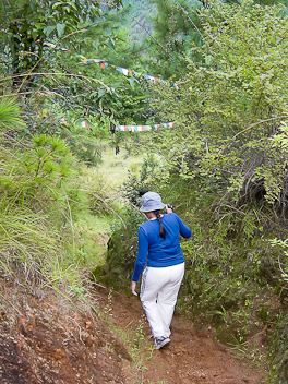 Hiking the Mountains Around Thimpu