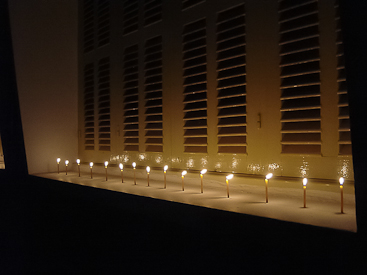 Candles on the Windowsill