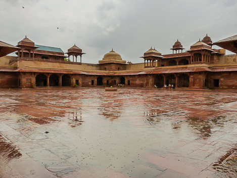 Jodhi Bai Palace Courtyard