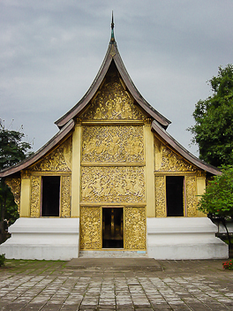 Vat Xiengthong Funeral Car Building