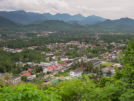 View from Phou Si