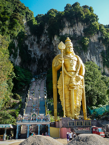 Lord Murugan at Batu Caves