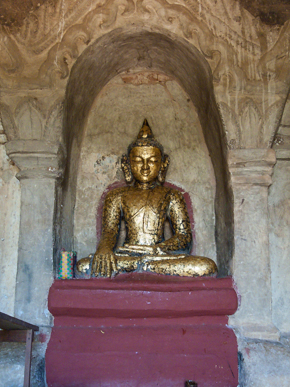 Shwegu Gyi Paya Gilded Buddha