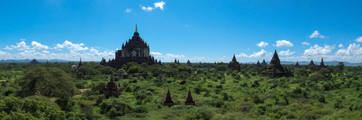 View from Shwegu Gyi Paya