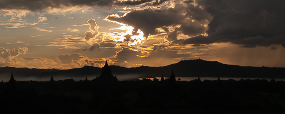 Sunset Over Bagan