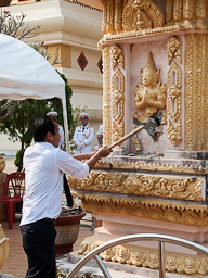 Opening the Stupa