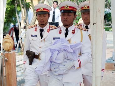 Honor Guard with Remains