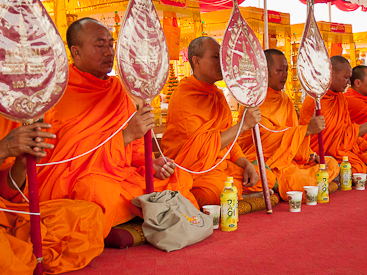 Monks at Second Ceremony