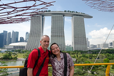 OCBC Skyway View of Marina Bay Sands OCBC Skyway View of Marina Bay Sands