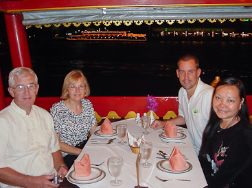 Dinner on the Cruise