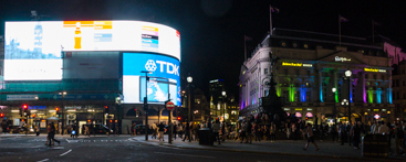 Piccadilly Circus at Night