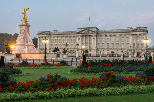 Buckingham Palace and Queen's Garden Buckingham Palace and Queen's Garden