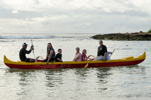 Outrigger Canoe Ride