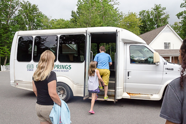 Glade Springs Shuttle Van