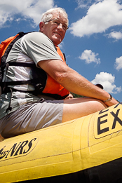 Grandpa in the Raft