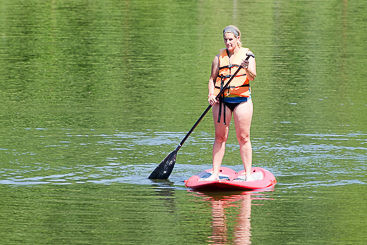 Becky Paddleboarding