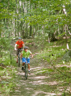 Biking the Trails