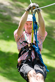 Mark Ziplining