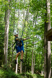 Nate Abseiling