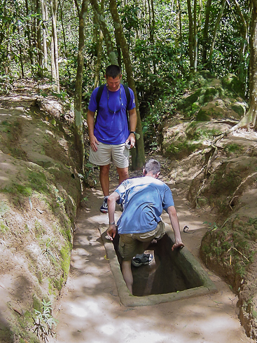 Tunnel Entrance in a Trench