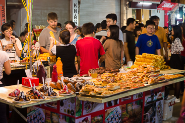 Food for Sale at the Hanoi Night Market Food for Sale at the Hanoi Night Market